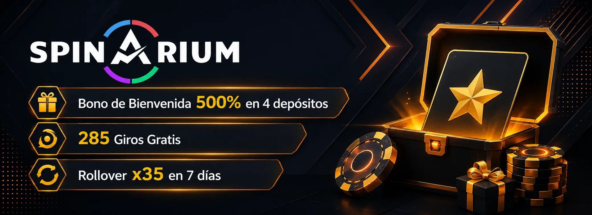 Hasta $6.000.000 más 285 giros gratis